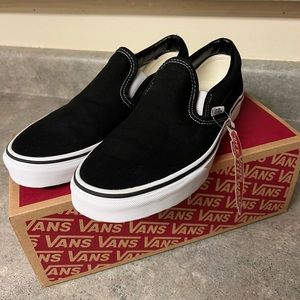 Vans classic slip on shoes